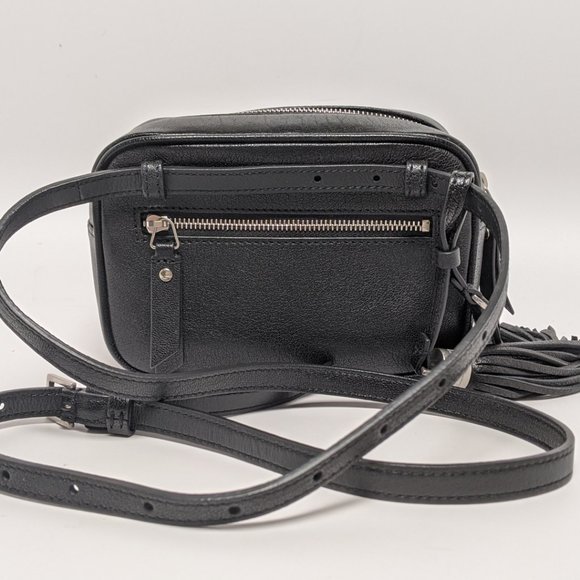 SOLD Saint Laurent Black Monogram Lou Belt Bag - Picture 3 of 6